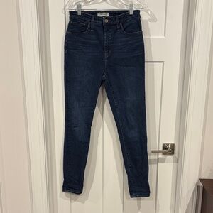 Madewell Women's Deep Indigo Skinny Jeans